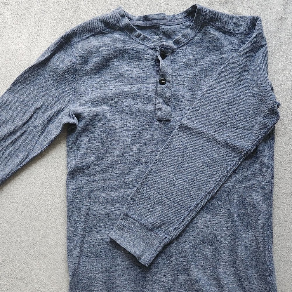 J.Crew Cotton Waffle Knit Shirt Size S